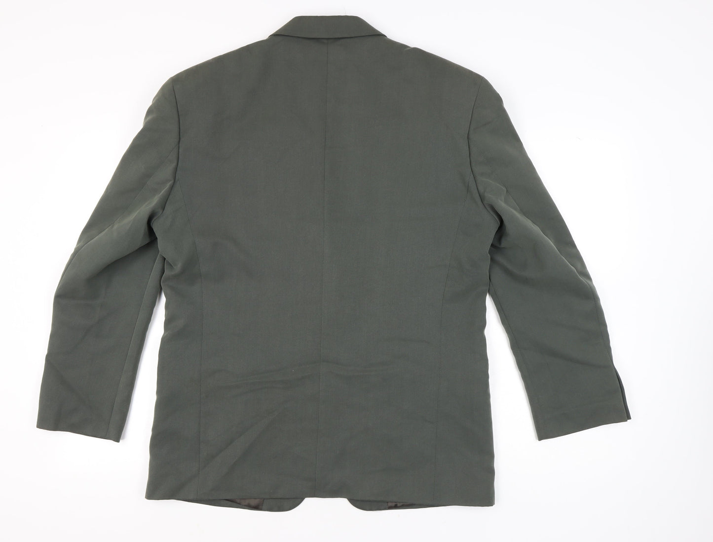 BHS Men’s Green 42in Regular Blazer Jacket Single Breasted