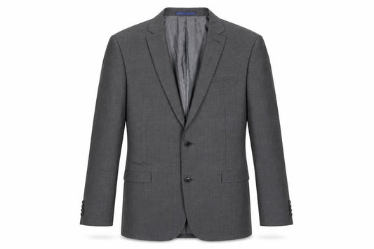 Next Men’s Grey 42L Blazer Jacket Wool Blend Formal