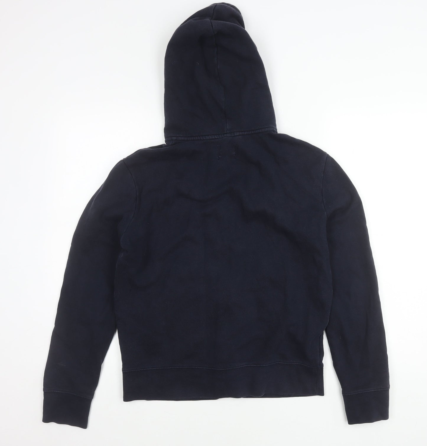 Marks and Spencer Men’s Dark Navy Small Full Zip Hoodie Jacket Cotton 35"-37"