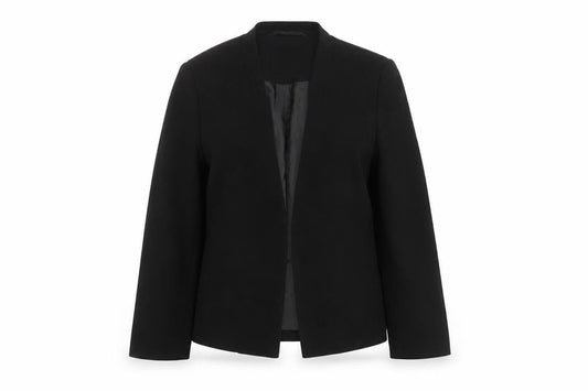 New Look Women's Black Size 8 Blazer Jacket Tailored Workwear