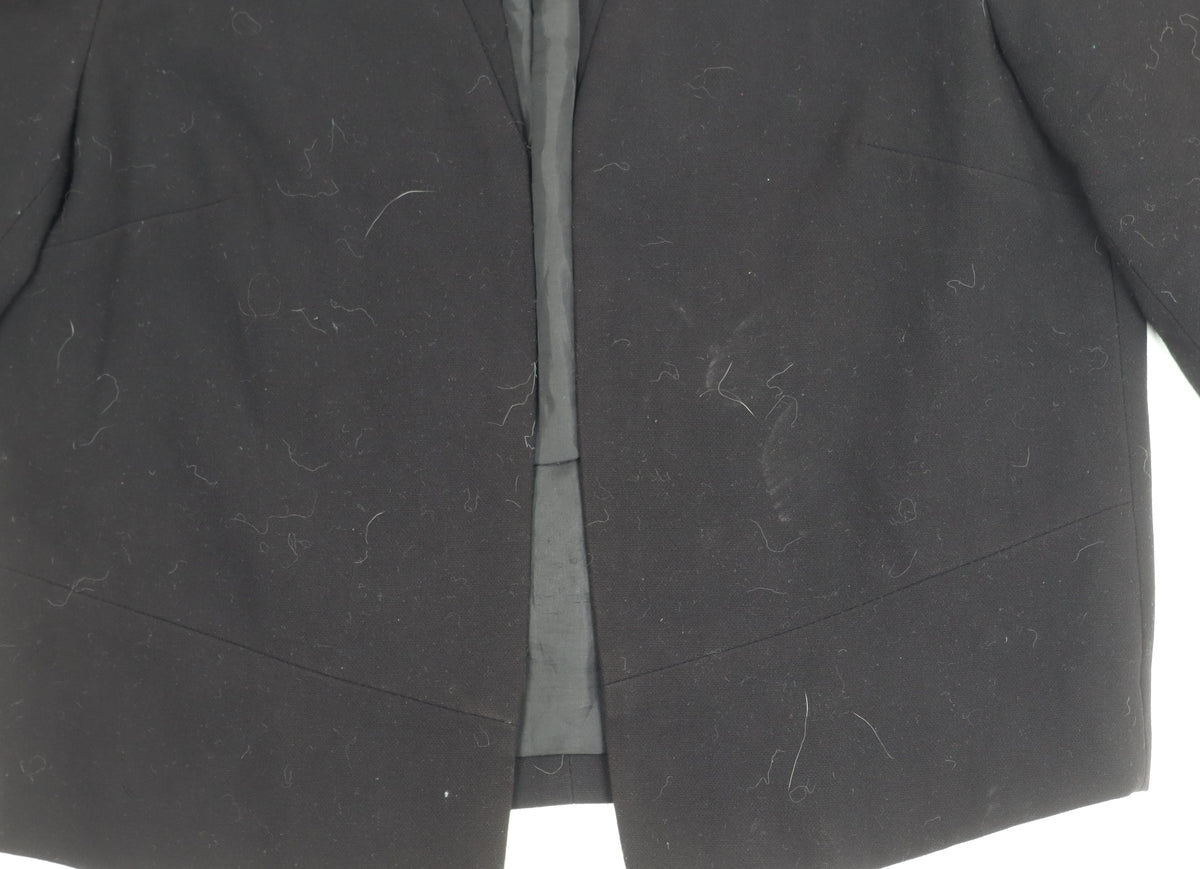 New Look Women's Black Size 8 Blazer Jacket Tailored Workwear
