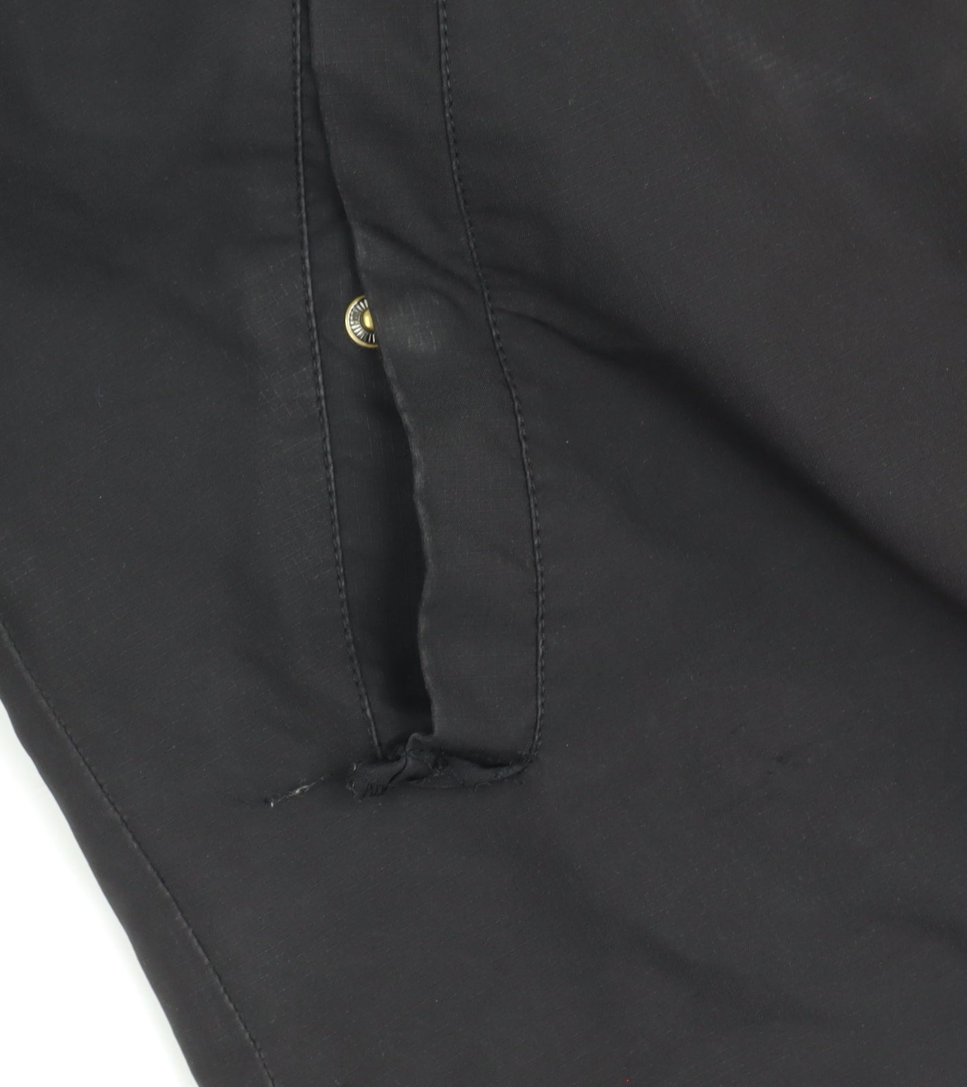 Next Men's Black XL Basic Jacket Polyester Snap Fastening