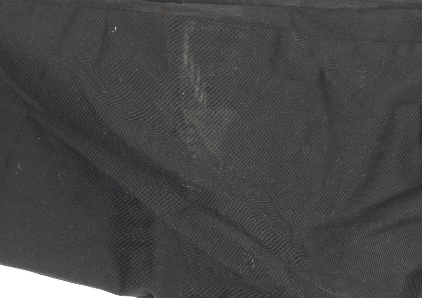 Casual Club Men’s Black Cotton Chino Trousers Size 16 Regular Fit