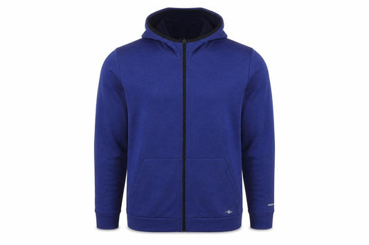 Athletic Works Men’s Blue Full Zip Hooded Jacket M Lightweight