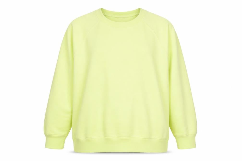 Marks & Spencer Womens Yellow Crew Neck Sweatshirt Size 18
