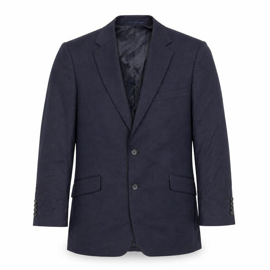 Brook Taverner Men’s Blue 38R Wool Blazer Jacket Classic Fit
