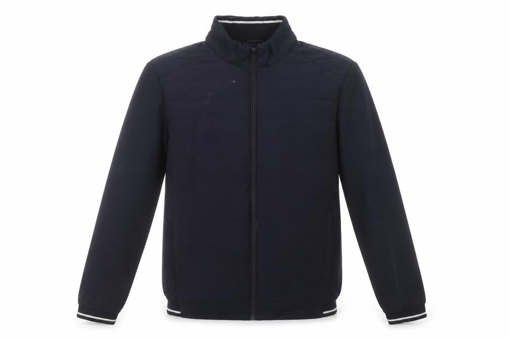 Zara Men’s Black XL Bomber Jacket Full Zip Polyester Casual