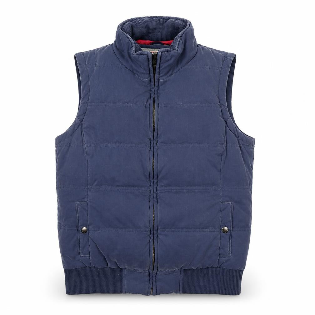 FatFace Womens Blue Size 12 Puffer Padded Waistcoat Gilet Jacket