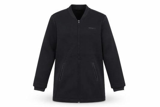 Adidas Men’s Black XS Long Full Zip Activewear Jacket
