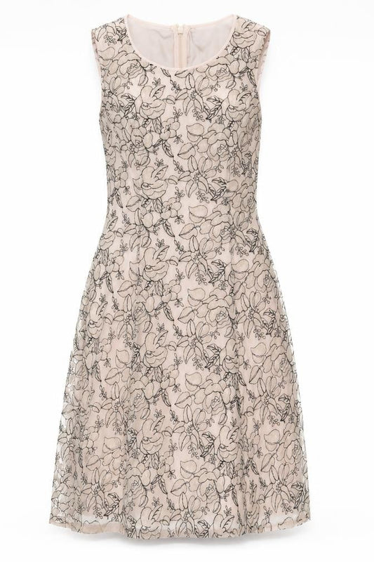 Next Women’s Pink Floral Lace Shift Dress Size 10 Sleeveless
