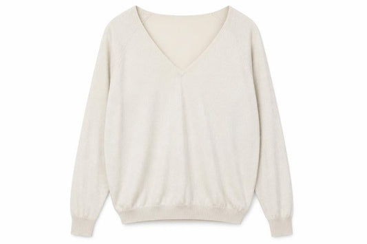 Phase Eight Women’s Beige V-Neck Knit Jumper Size 6