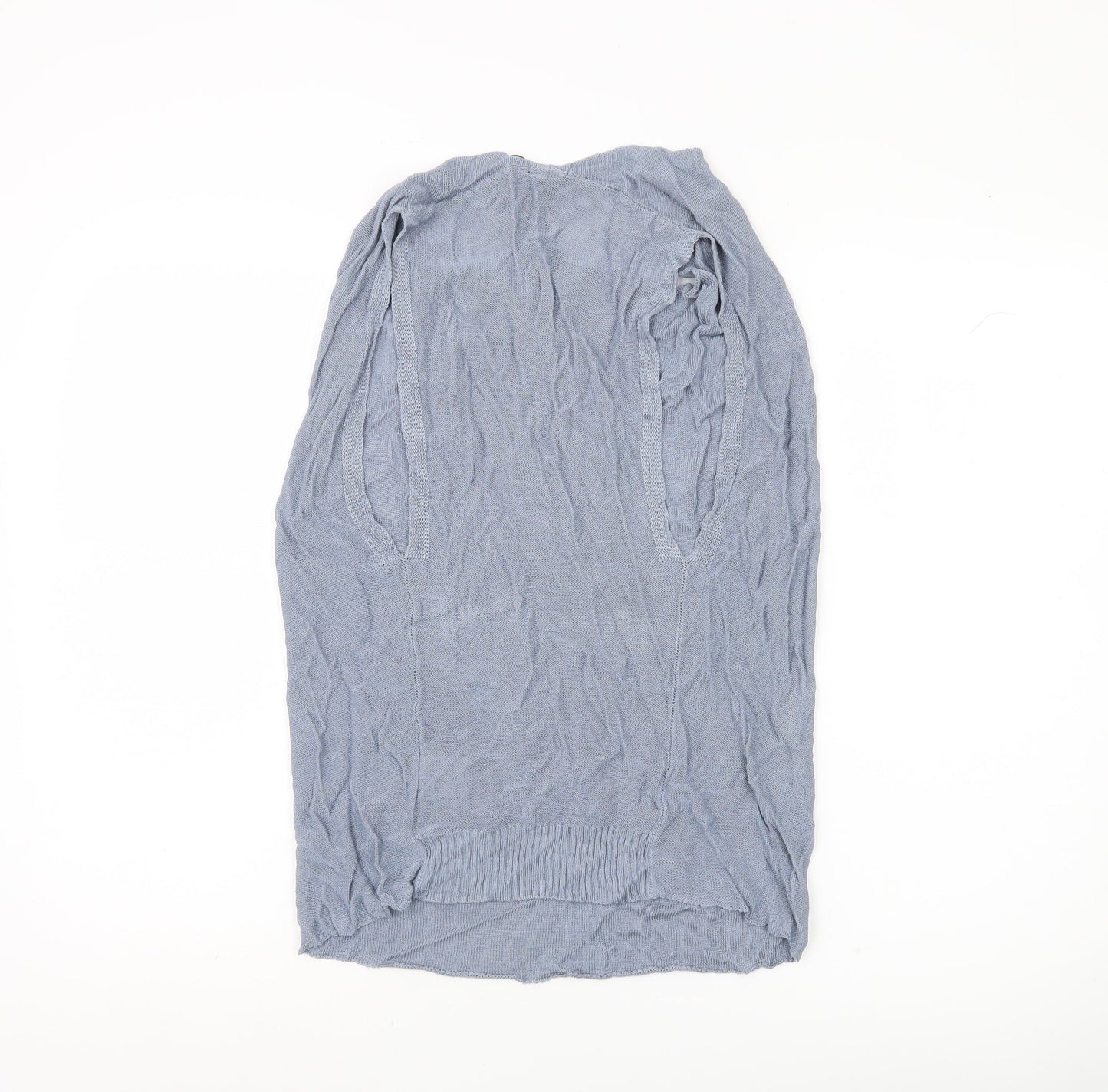 Full Circle Women’s Blue Sleeveless Viscose Knit Blouse Size 10
