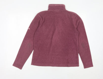 Craghoppers Womens Purple 14 Fleece Pullover Sweatshirt Hiking