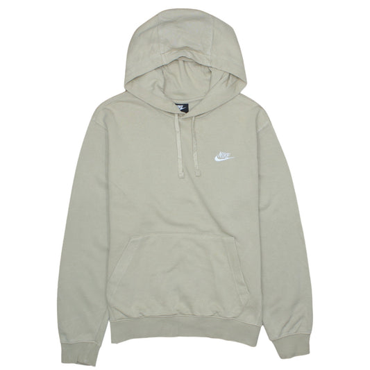 Nike Men’s Beige Pullover Hoodie Small Regular Fit Hooded Sweatshirt