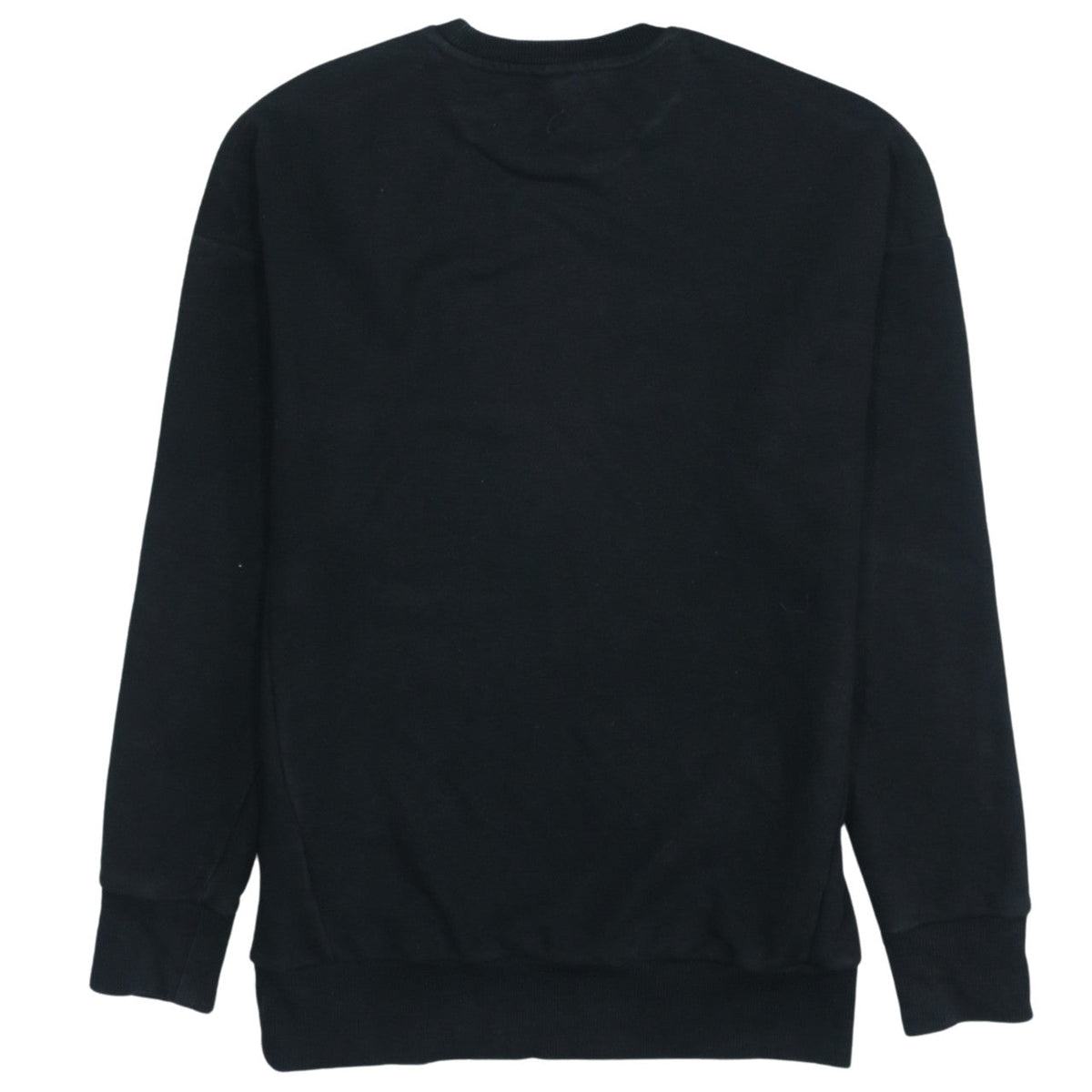 Adidas Girls Black Sweatshirt 13-14 Years Crew Neck Pullover Logo Jumper