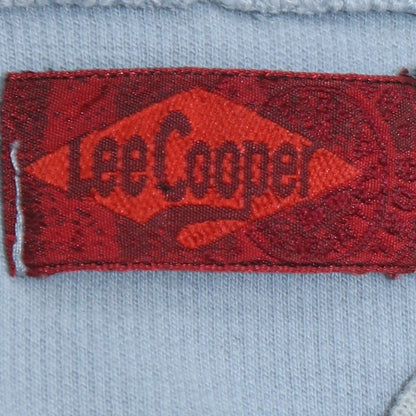 Additional view of Lee Cooper men’s blue v-neck pullover sweatshirt, size M, regular fit