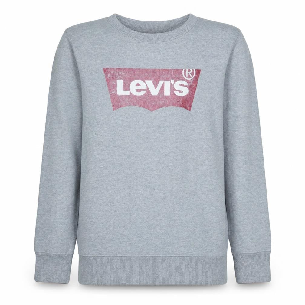 Levi's Boys Grey Logo Pullover Sweatshirt 14 Years Crew Neck