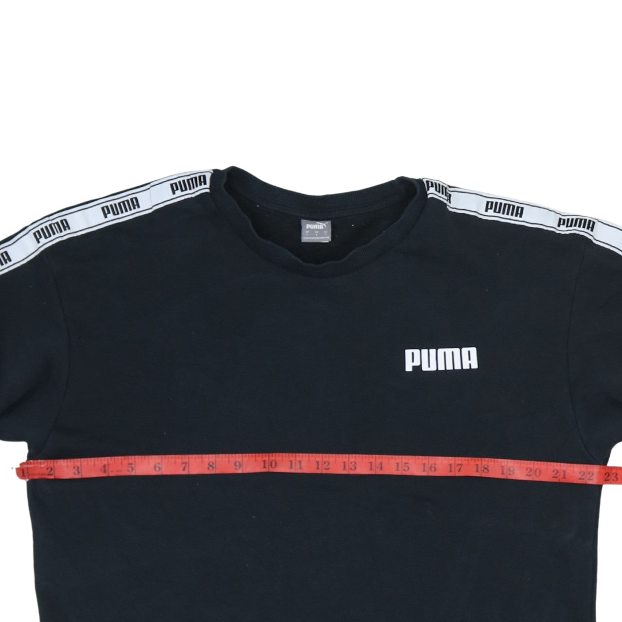 Puma Womens Black Logo Long Sleeve Sweatshirt Size L