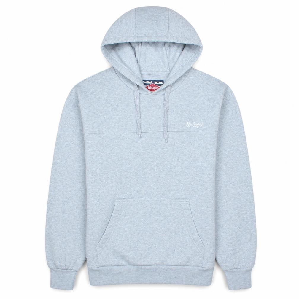 Lee Cooper Mens Grey Pullover Hoodie Small Regular Fit