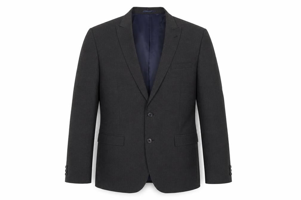 Next Men’s Black Blazer Jacket 44” Chest Regular Fit Two-Button Formal