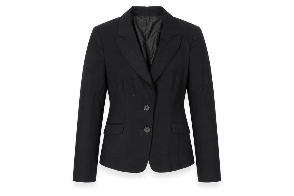 G2000 Womens Black Blazer Size 8 Tailored Work Jacket