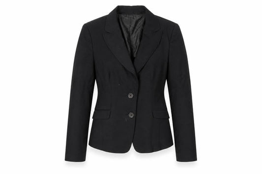 G2000 Womens Black Blazer Size 8 Tailored Work Jacket