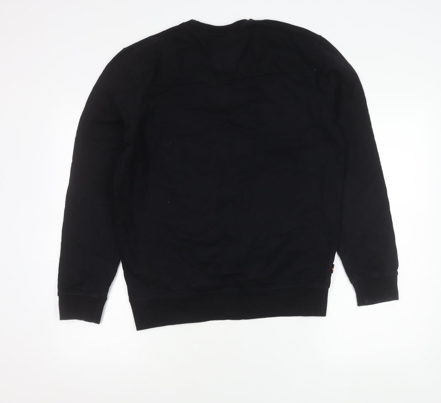 Luke Sport Men's Black Sweatshirt L Pullover Crew Neck Cotton