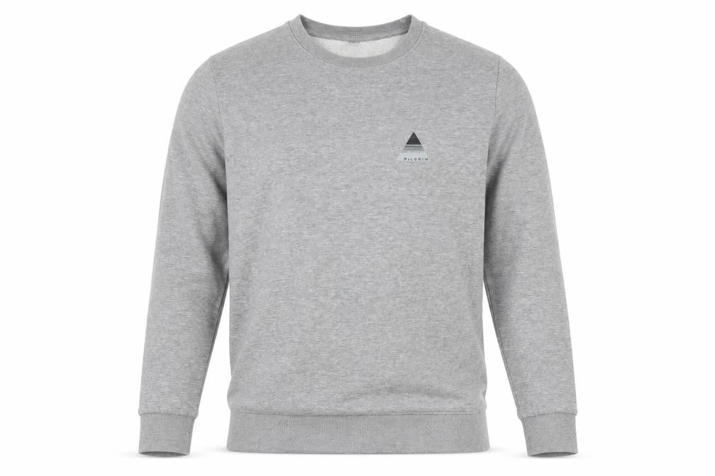 Continental Men’s Grey M Pullover Sweatshirt Logo Crew Neck
