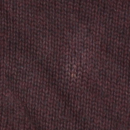 Marks & Spencer Mens Red XL Collared Cotton Pullover Jumper