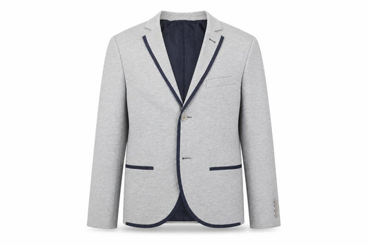 Topman Unisex Adults Grey Blazer Jacket Size L 40in Chest Single-Breasted