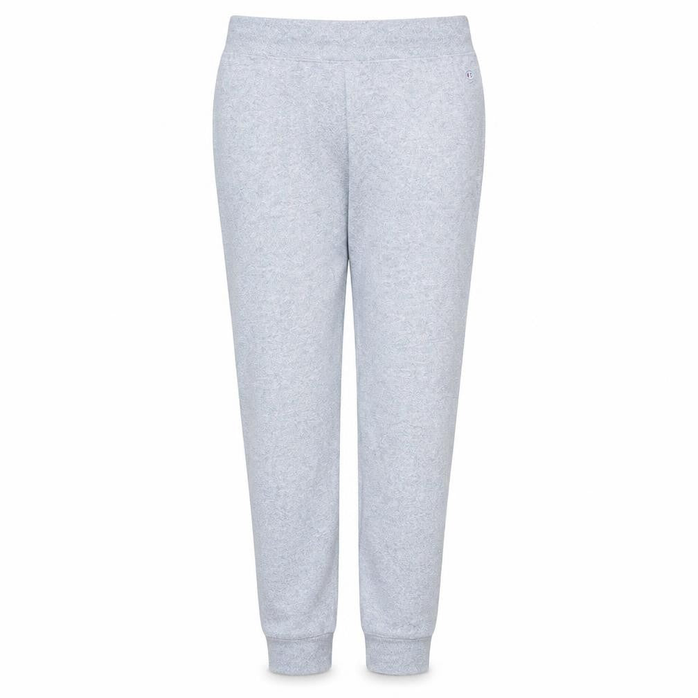 Champion Women Grey M Sweatpants Jersey Elastic Waist Casual