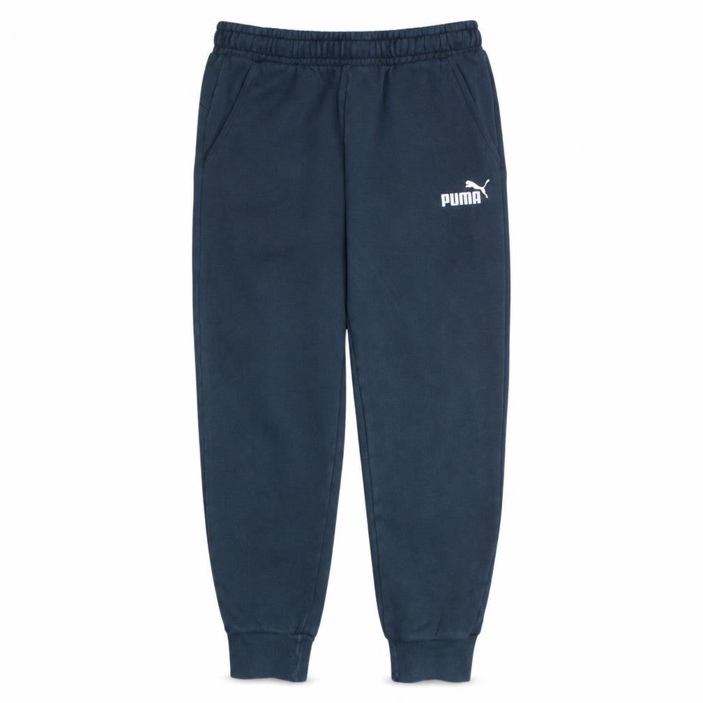 Puma Men’s Black Sweatpants Medium Tapered Fit Casual