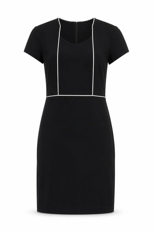 John Lewis Women’s Black Size 12 Sheath Knee Length Dress