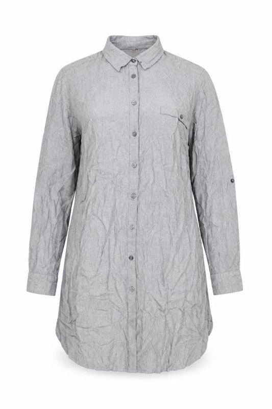 Marks & Spencer Women’s Grey Shirt Dress Size 22 Viscose Belted