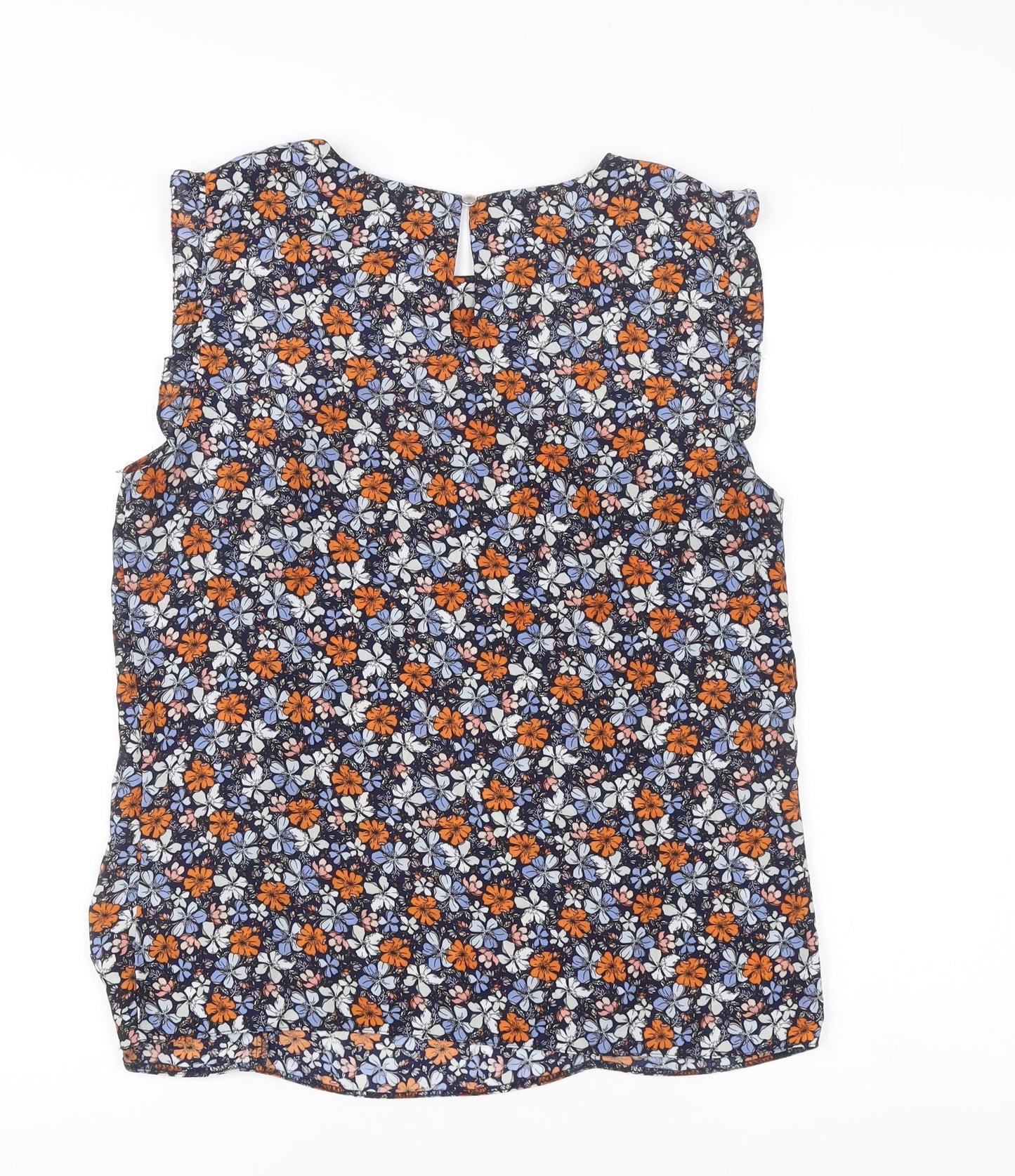Red Herring Women’s Multicoloured Floral Blouse Size 12 Sleeveless