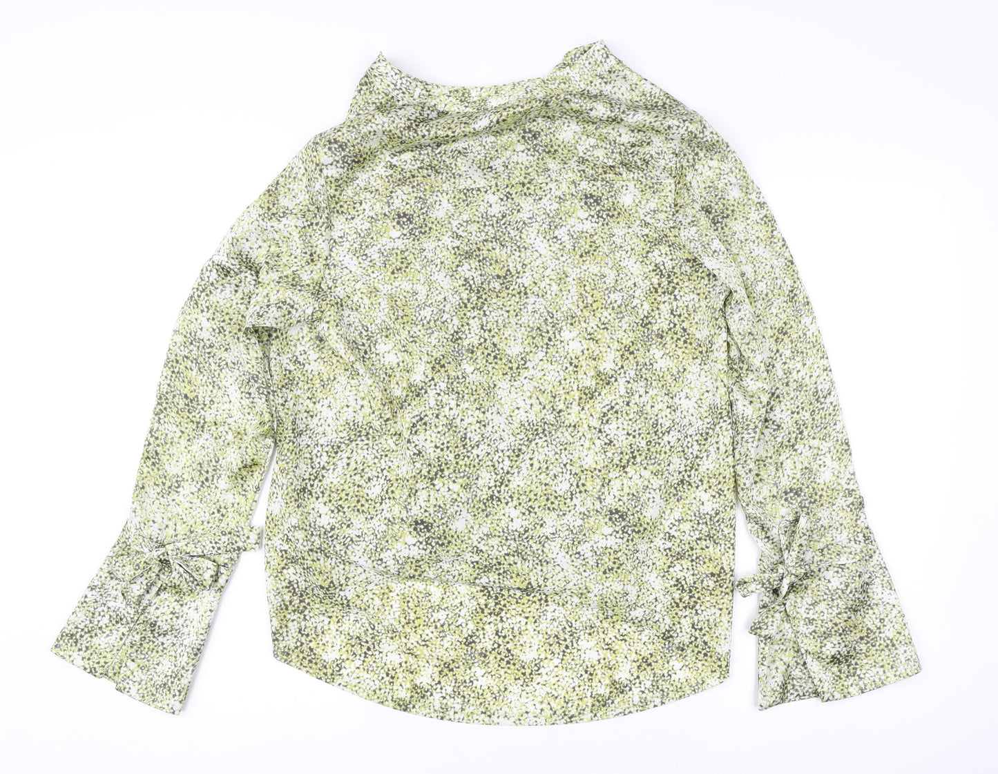 Next Womens Multicoloured Blouse UK 12 Long Sleeve Tunic Top