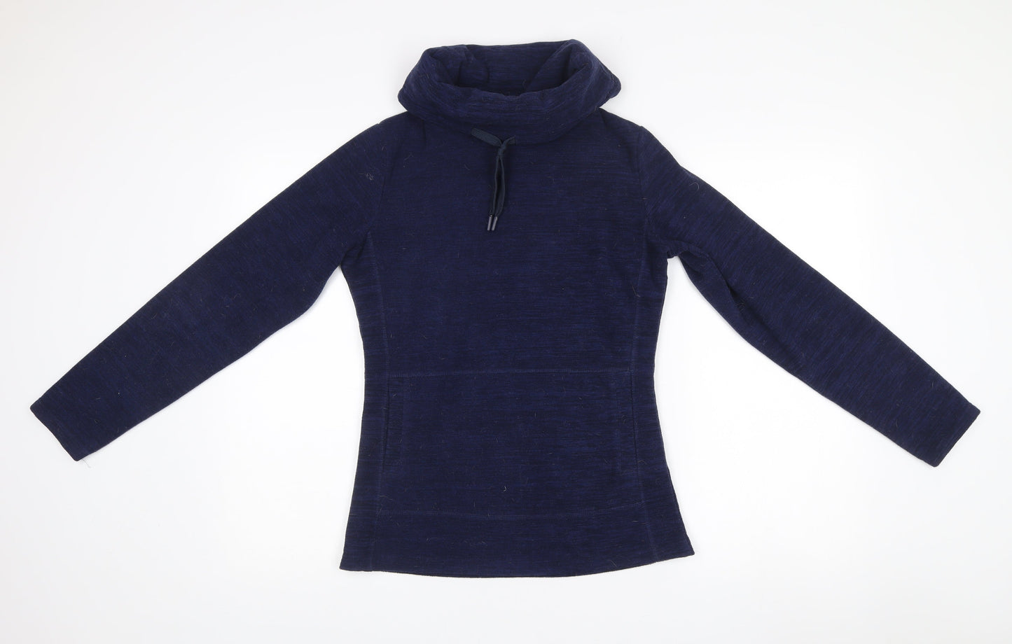 Mountain Warehouse Womens Navy Pullover Sweatshirt UK 8 Funnel Neck