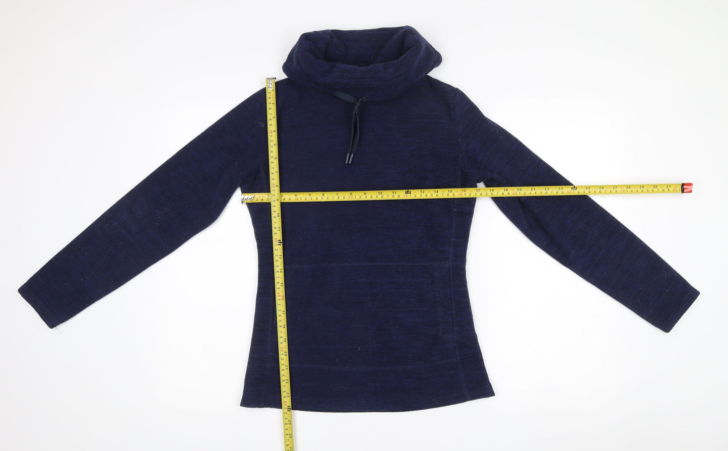 Mountain Warehouse Womens Navy Pullover Sweatshirt UK 8 Funnel Neck