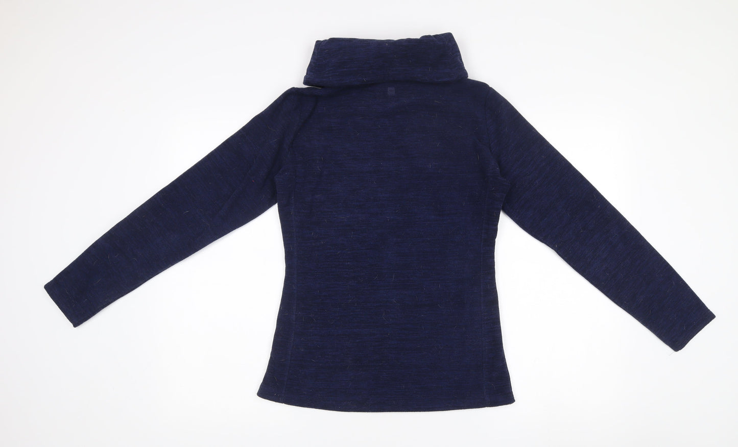 Mountain Warehouse Womens Navy Pullover Sweatshirt UK 8 Funnel Neck