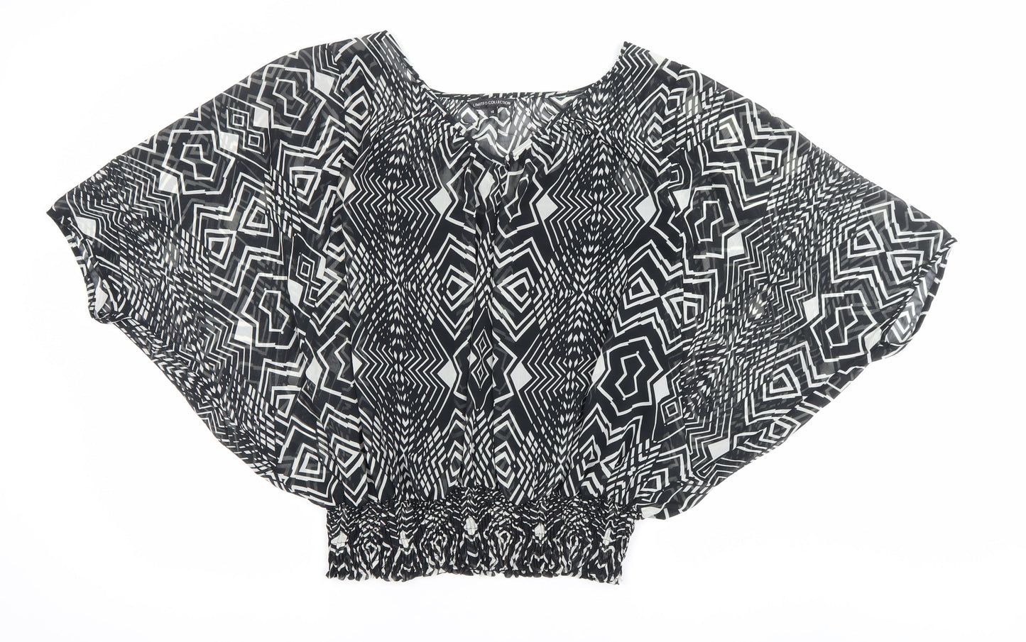 Marks & Spencer Women’s Multicoloured Geometric Blouse UK 16