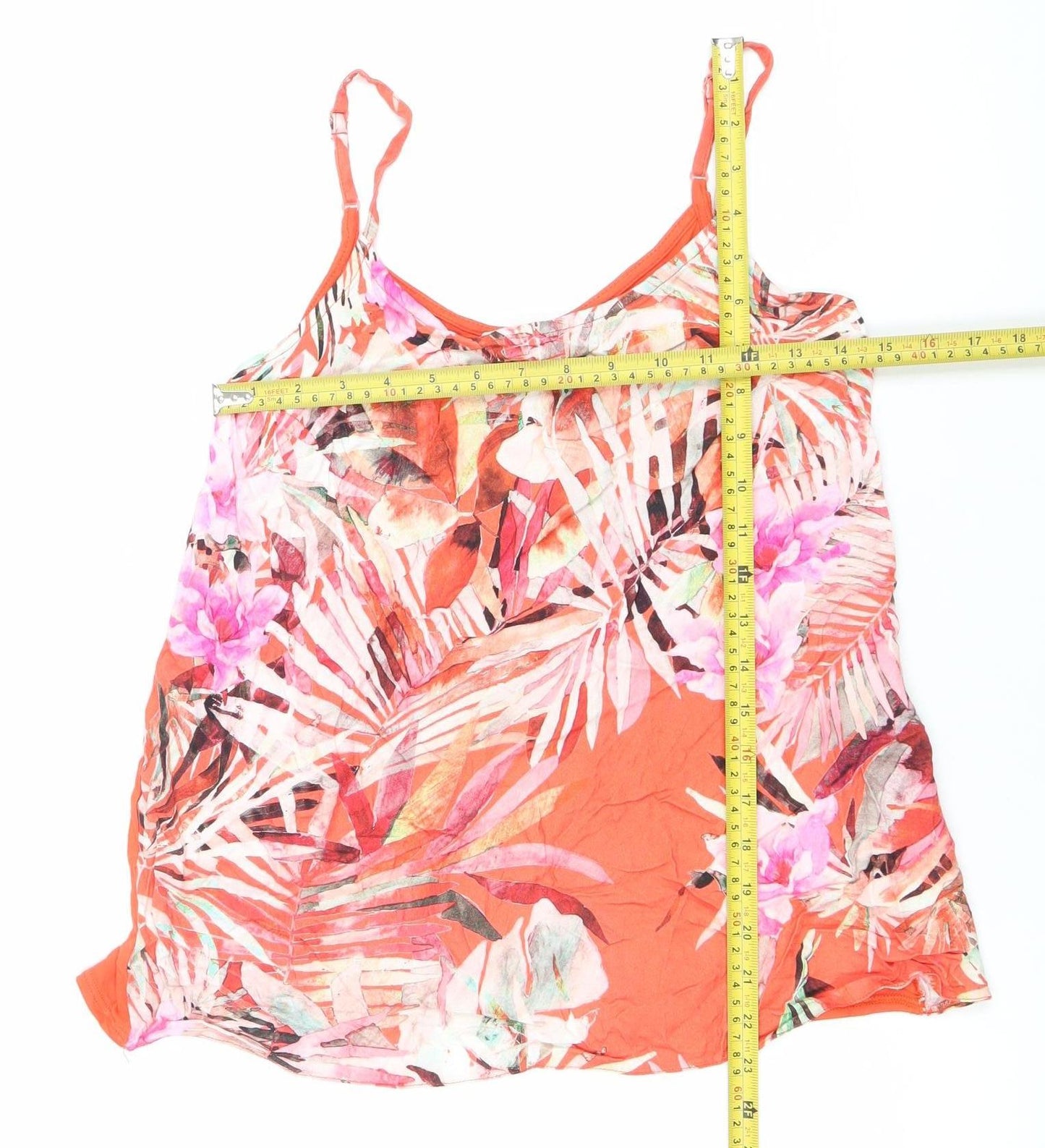 Monsoon Womens Multicoloured Floral Camisole Top Size 10