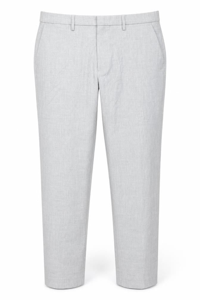 Marks & Spencer Men’s Grey 36W 36L Regular Fit Dress Pants