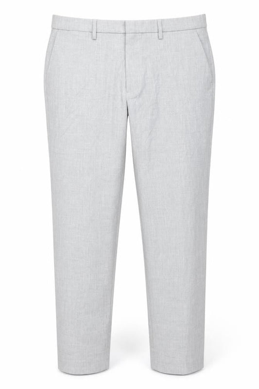 Marks & Spencer Men’s Grey 36W 36L Regular Fit Dress Pants
