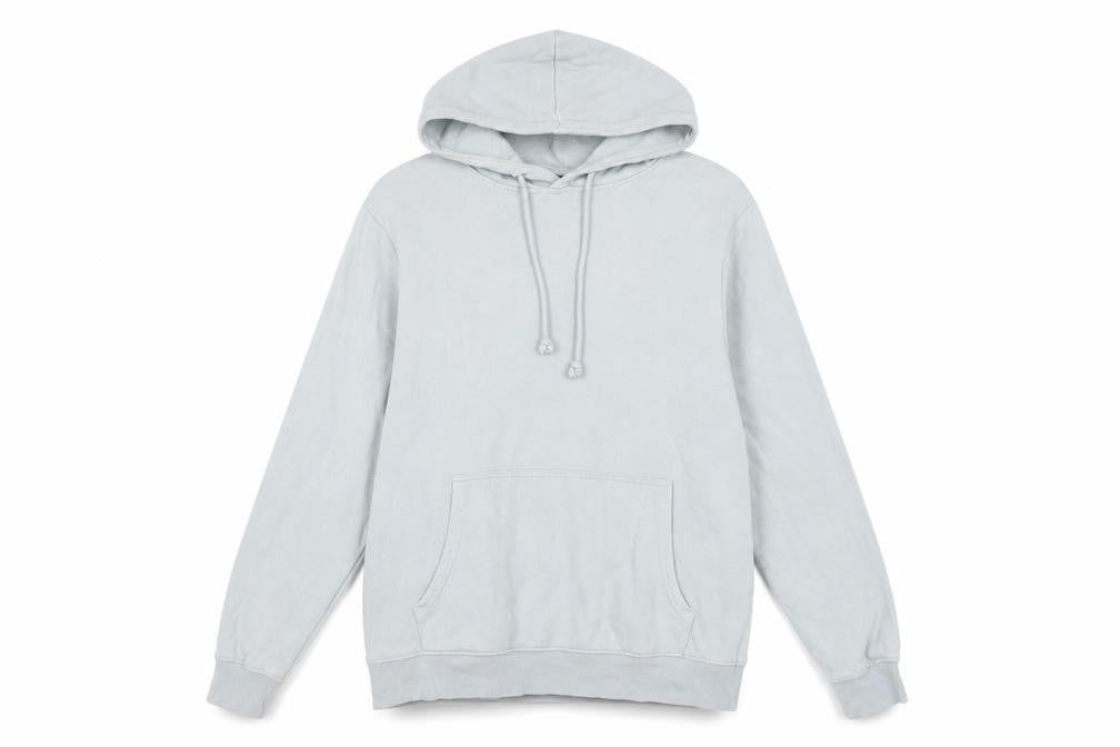 New Look Men’s Blue Pullover Hoodie Size M Cotton Blend