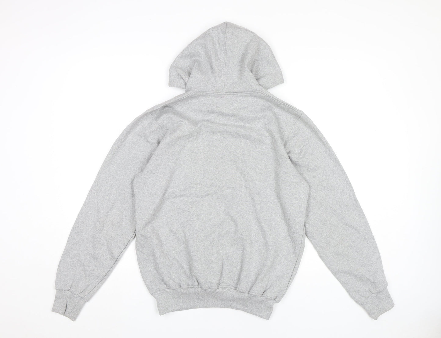 Friends Grey Unisex Adults Pullover Hoodie Small Logo Print