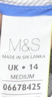 Marks and Spencer Women’s Grey Size 14 Dress Pants Trousers Workwear