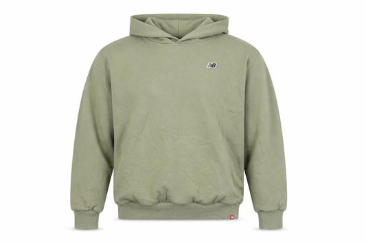 New Balance Mens Green Pullover Hoodie Small Regular Fit Sportswear