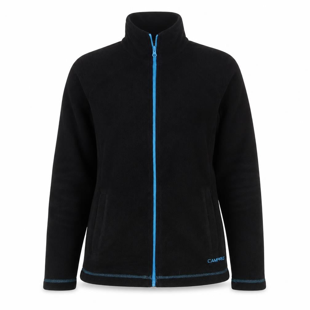 Campri Women’s Black Size 10 Fleece Full Zip Outdoor Jacket