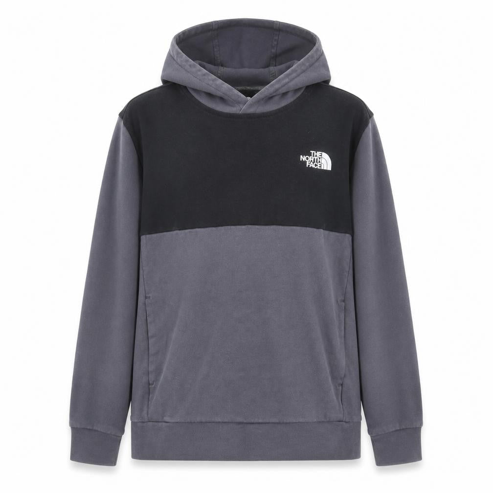 The North Face Boys Grey Black XL Pullover Hoodie Outdoor Casual