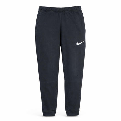 Nike Men Black Small Tapered Sweatpants Dri-Fit Cotton Blend